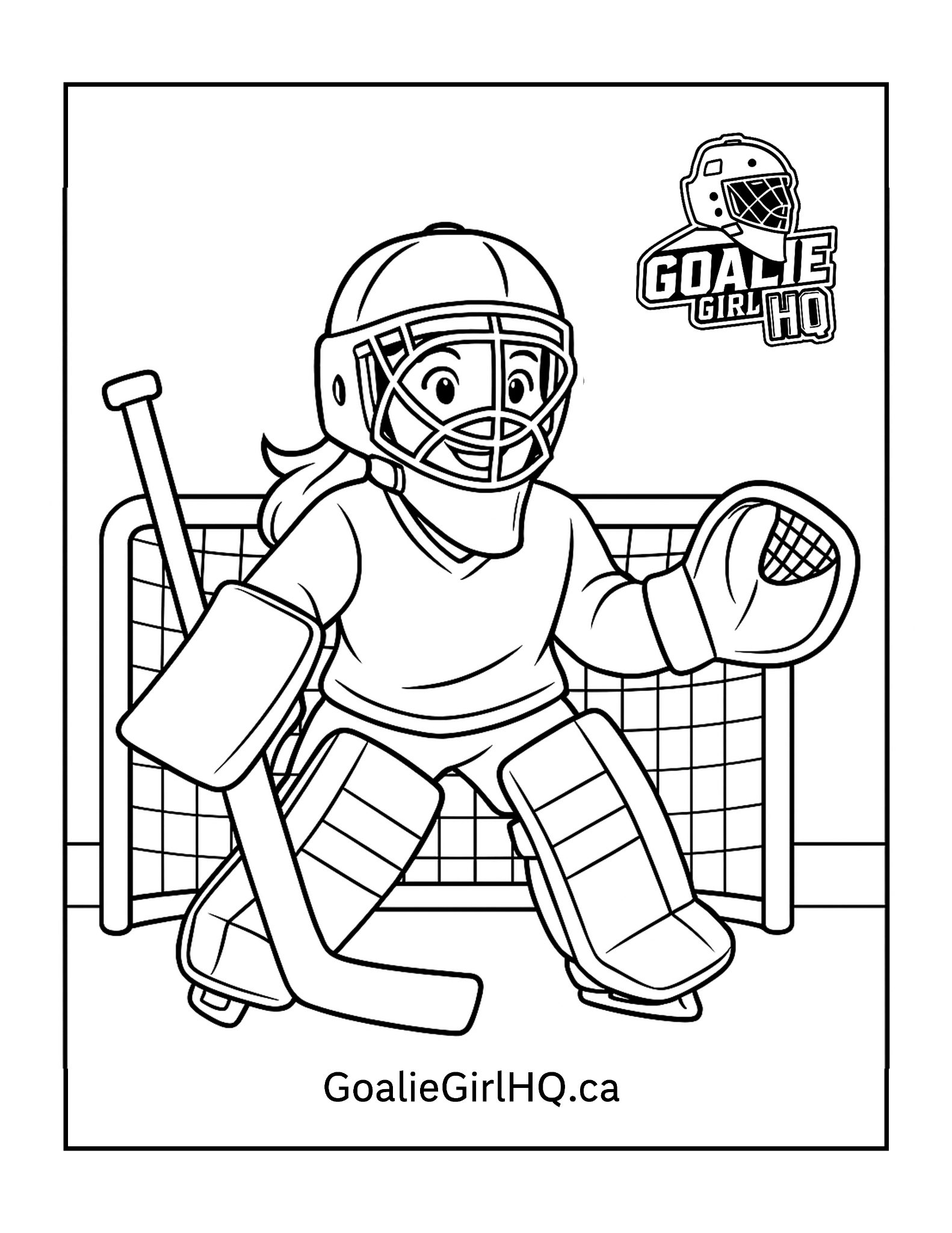 Preview of the Ready in the Crease colouring page